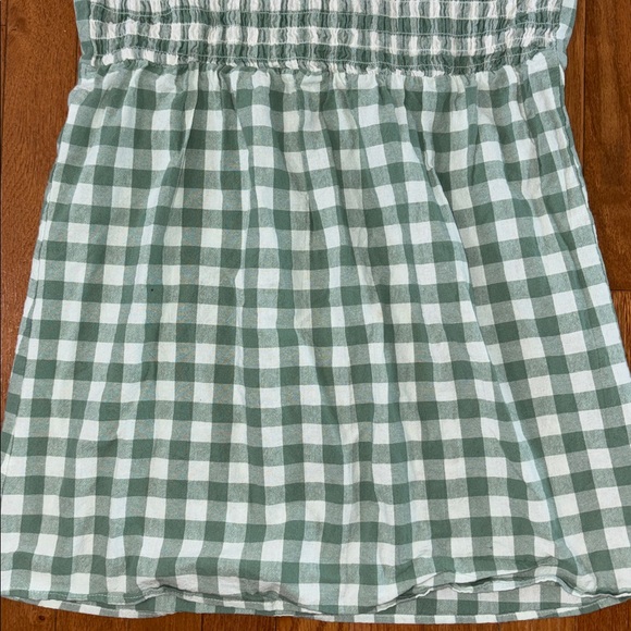 Hesperus Gingham Boho Mini Dress Size XL - Picture 6 of 8